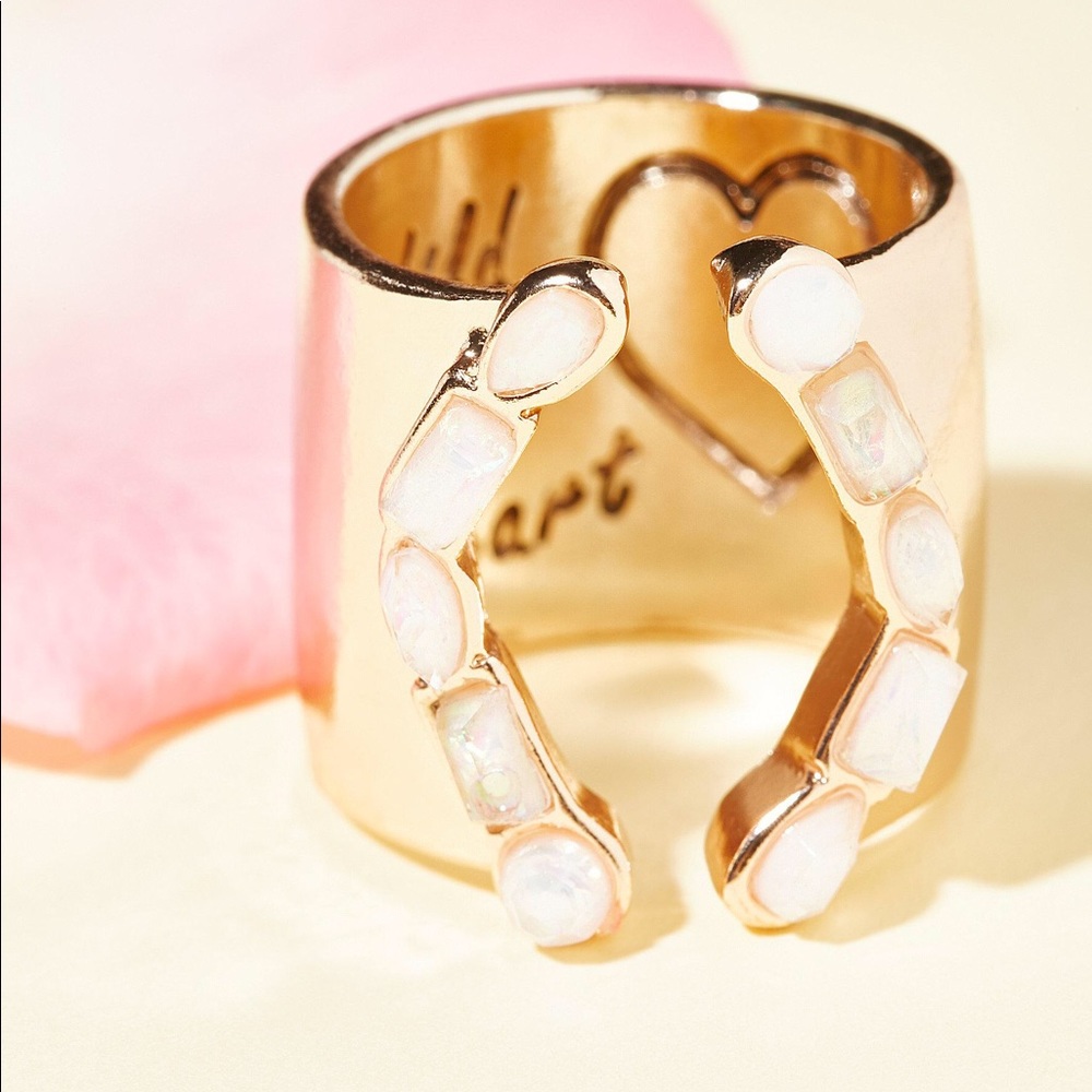 Free People Hidden Ransom Cigar Ring